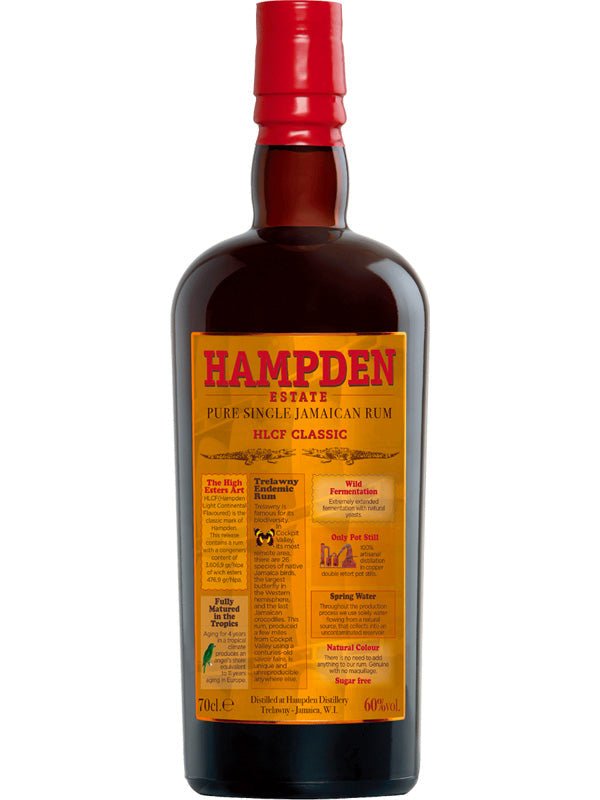 Hampden Hlcf Classic Rum bottle