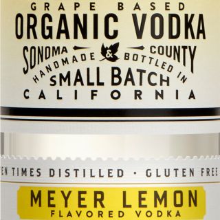 Hanson Meyer Lemon Vodka bottle