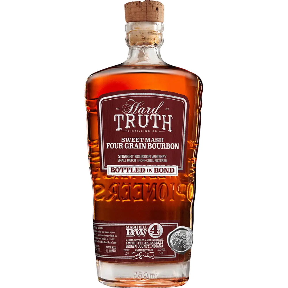 Hard Truth Sweet Mash Wheated Bourbon - Bottled In Bond bottle