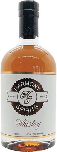 Harmony Spirits Bourbon Whiskey bottle