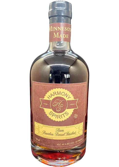 Harmony Spirits Rum - Bourbon Barrel Finished bottle
