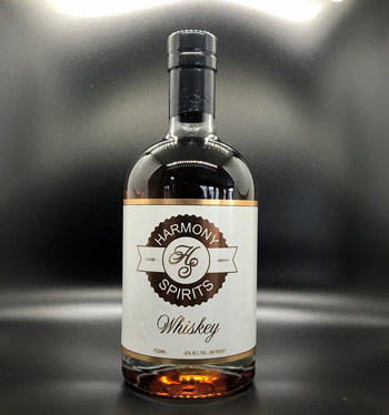 Harmony Spirits Whiskey bottle