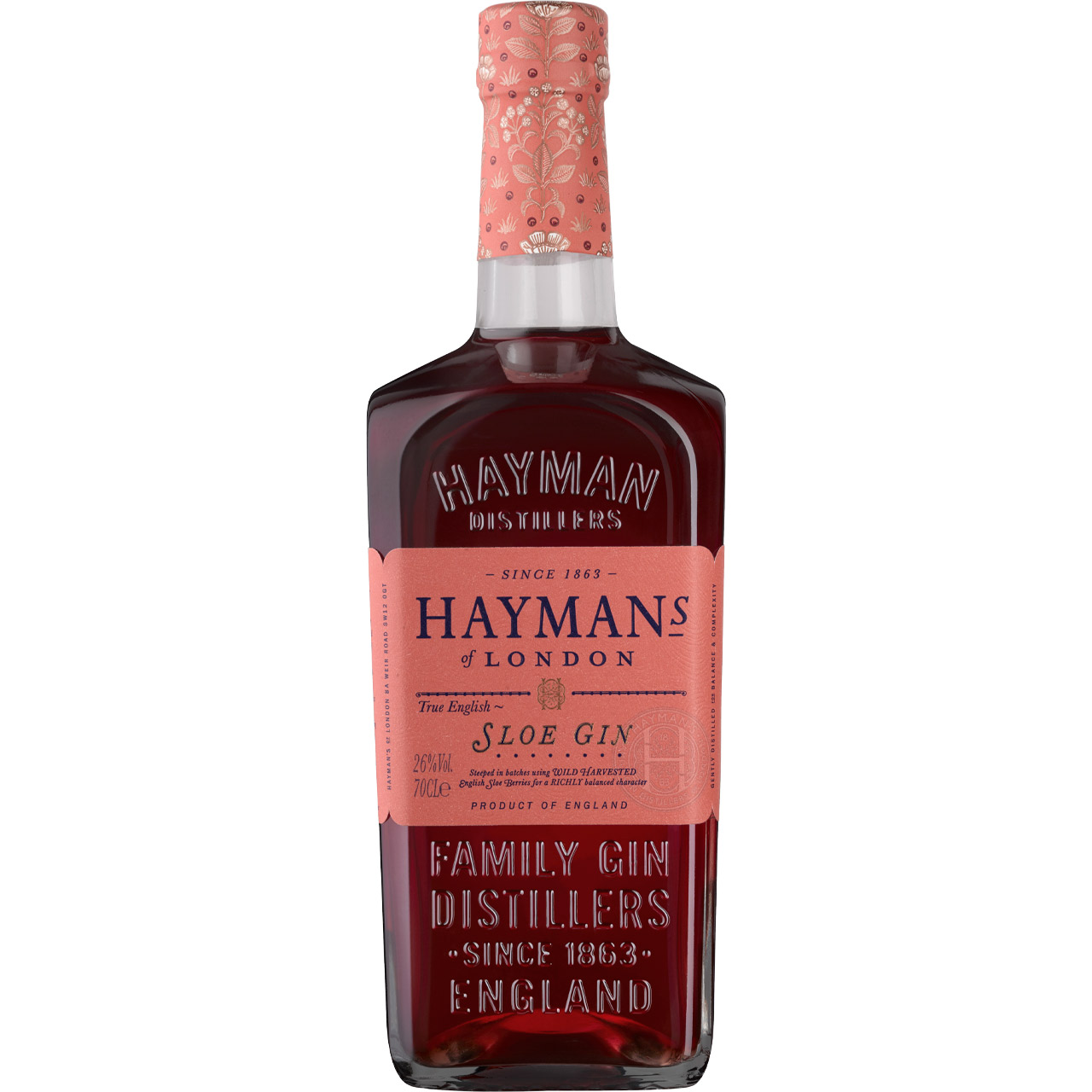 Haymans Sloe Gin bottle