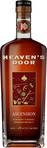 Heavens Door Ascension Kentucky Straight Bourbon Whiskey bottle