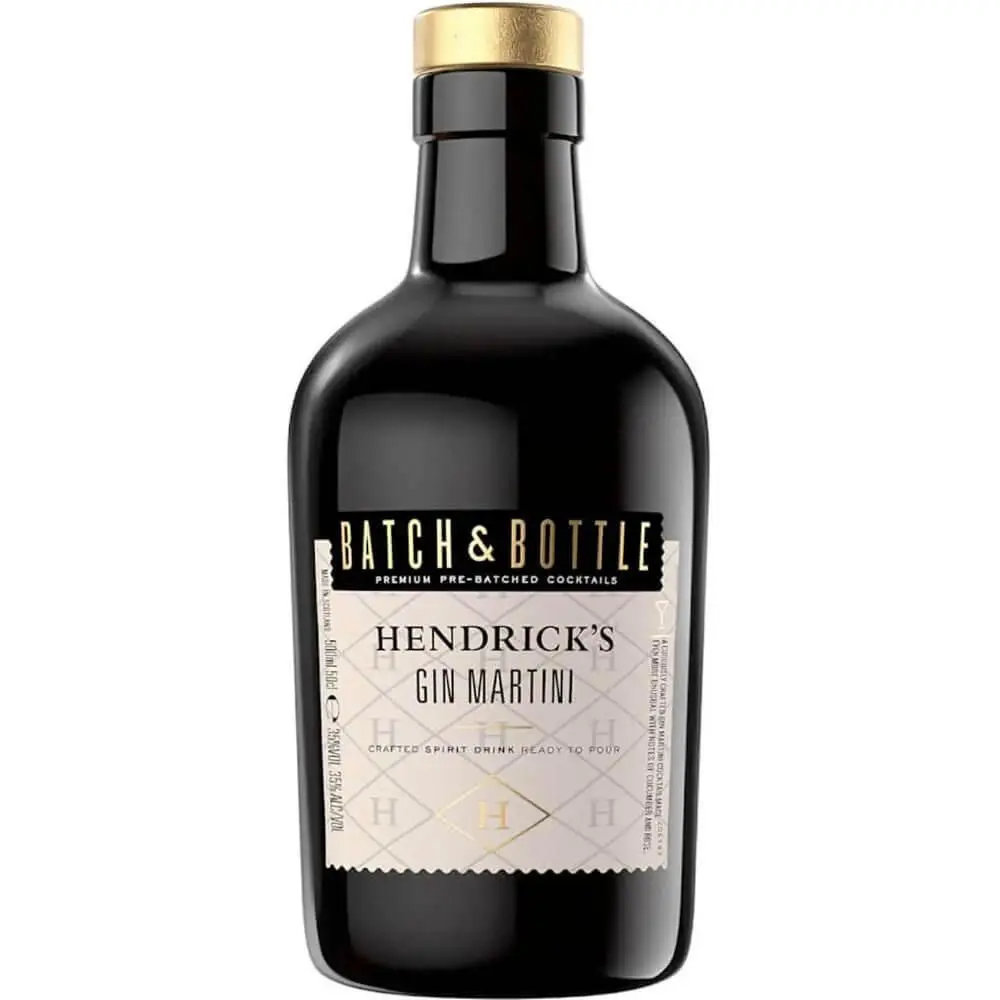 Hendricks Martini bottle