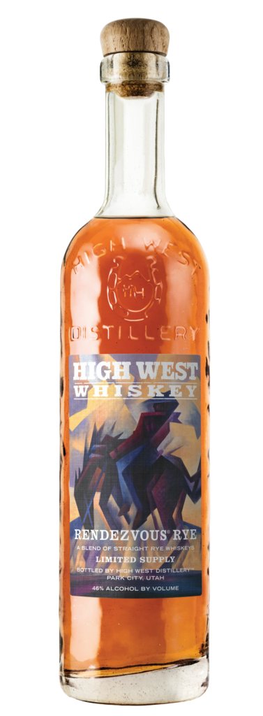 High West Limited Supply Rendezvous Rye bottle