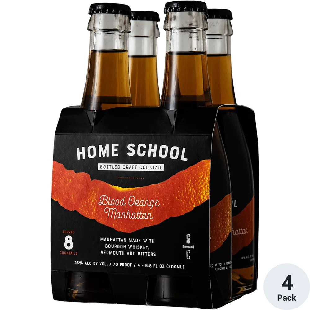 Home School Blood Orange Manhattan bottle