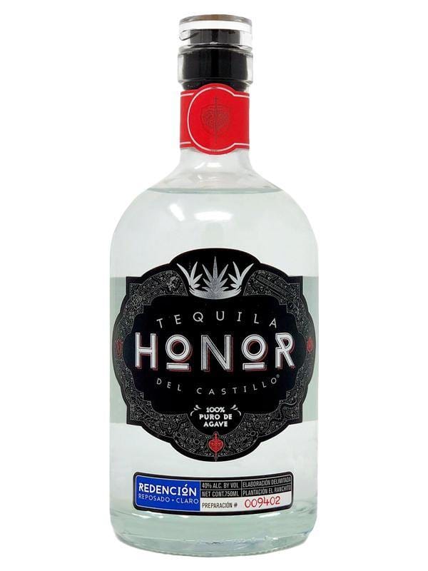 Honor Del Castillo Redencion Clear Reposado Tequila Disco bottle