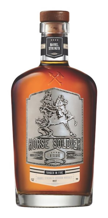 Horse Soldier Barrel Strength Bourbon Whiskey bottle