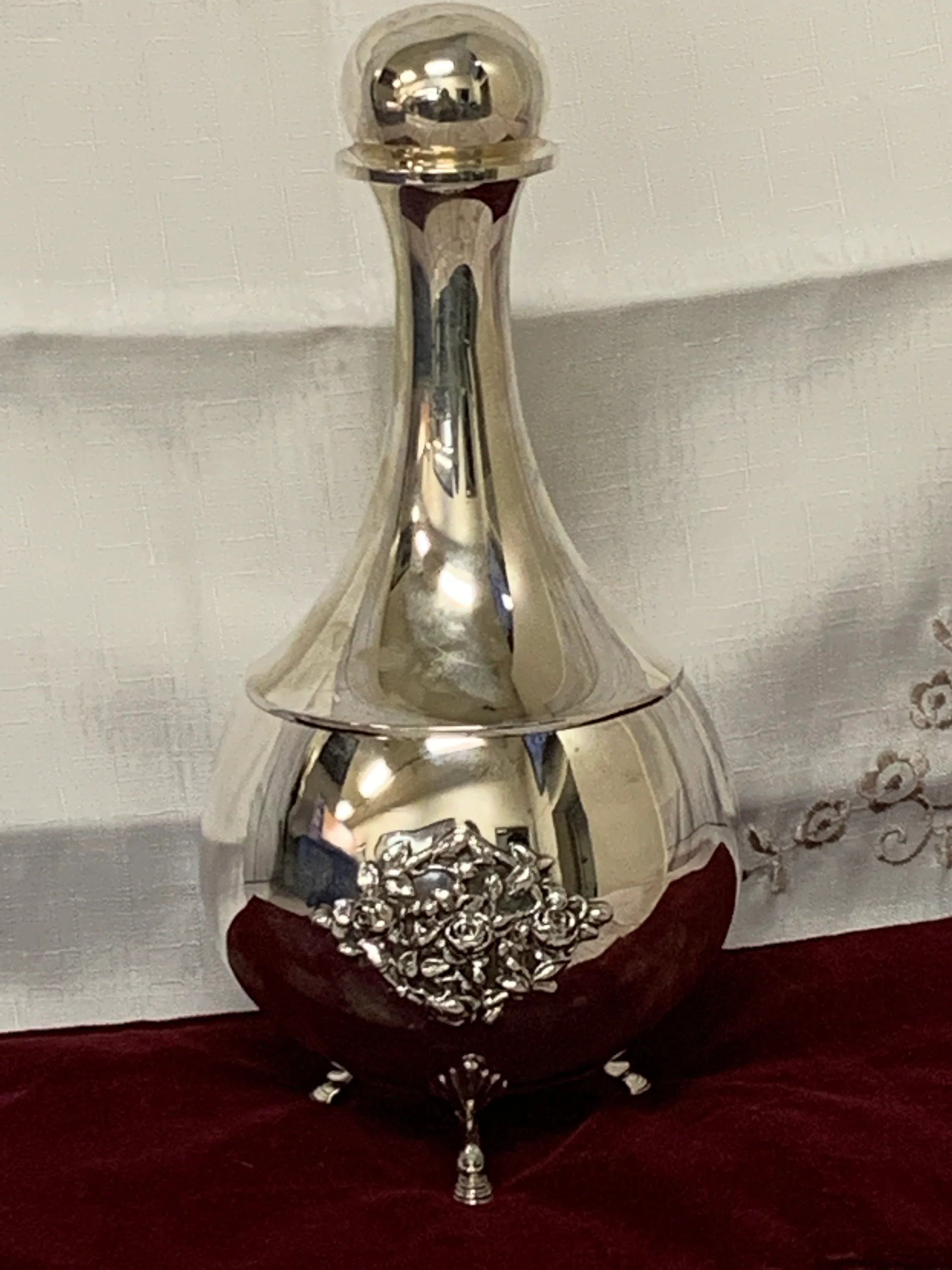 Hussongs Silver bottle