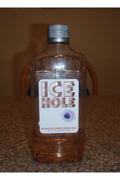 Ice Hole Exotic Schnapps Disco bottle