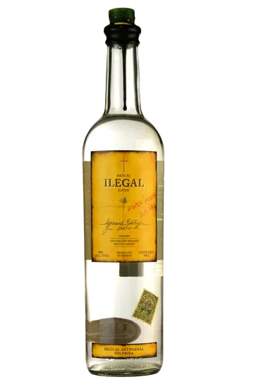 Ilegal Mezcal Joven Use Code 87860 bottle