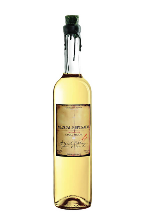 Ilegal Mezcal Reposado Use Code 89504 bottle