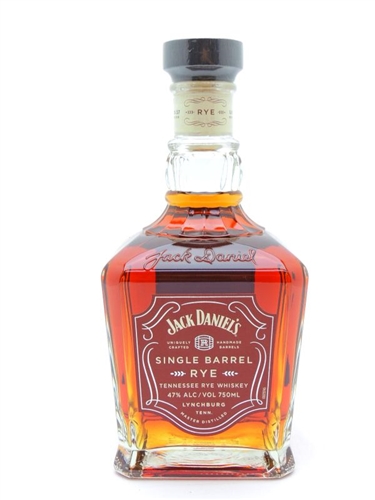 Jack Daniels Rye Single Barrel bottle