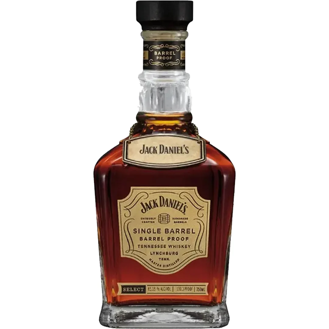 Jack Daniels Single Barrel Barrel Proof bottle