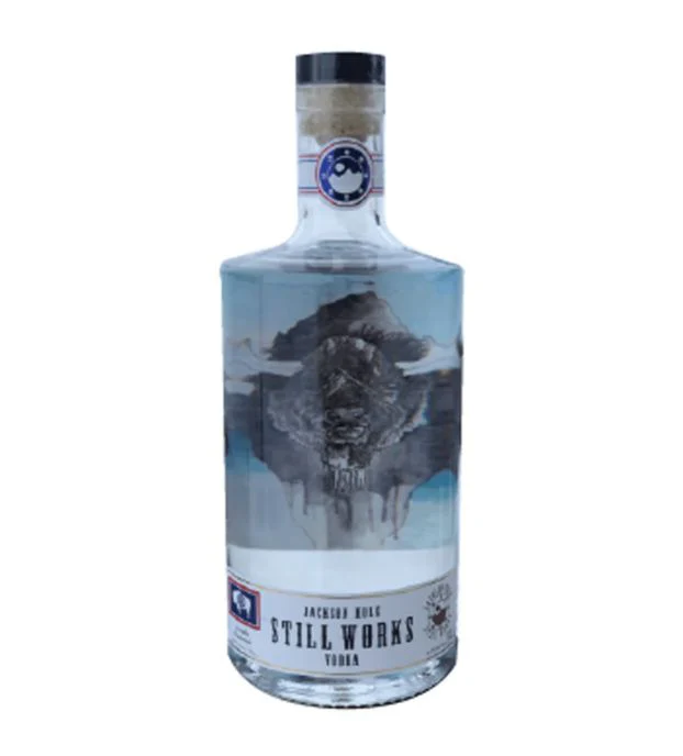 Jackson Hole Still Works Vodka bottle