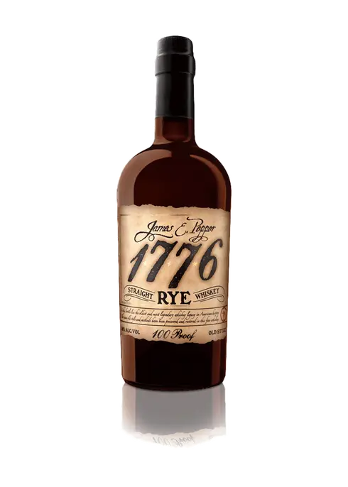 James E Pepper 1776 Straight Rye Whiskey 100Prf bottle