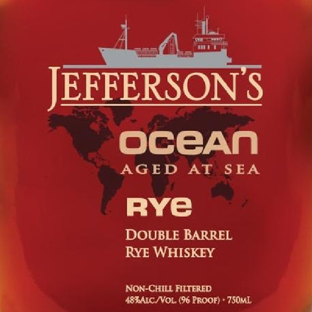 Jeffersons Ocean Aged Rye bottle