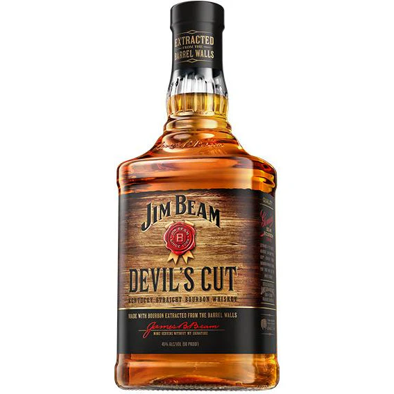 Jim Beam Devils Cut bottle