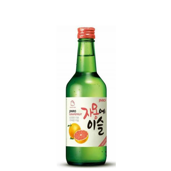 Jinro Chamisul Grapefruit Soju Use Code 65267 bottle
