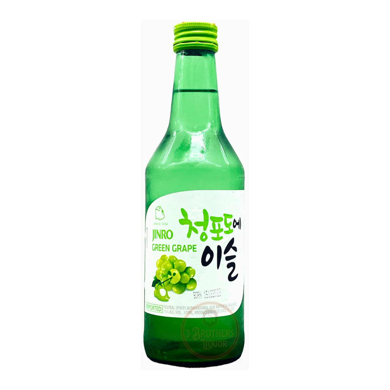 Jinro Green Grape Soju bottle