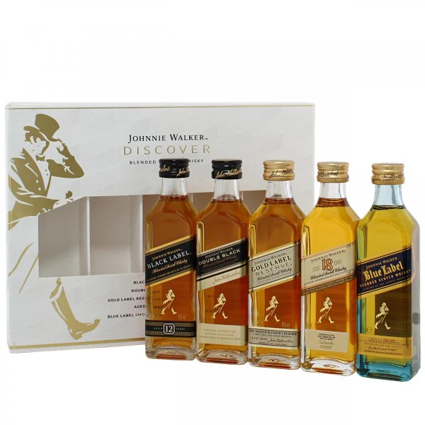 Johnnie Walker Mini Discovery Pack bottle