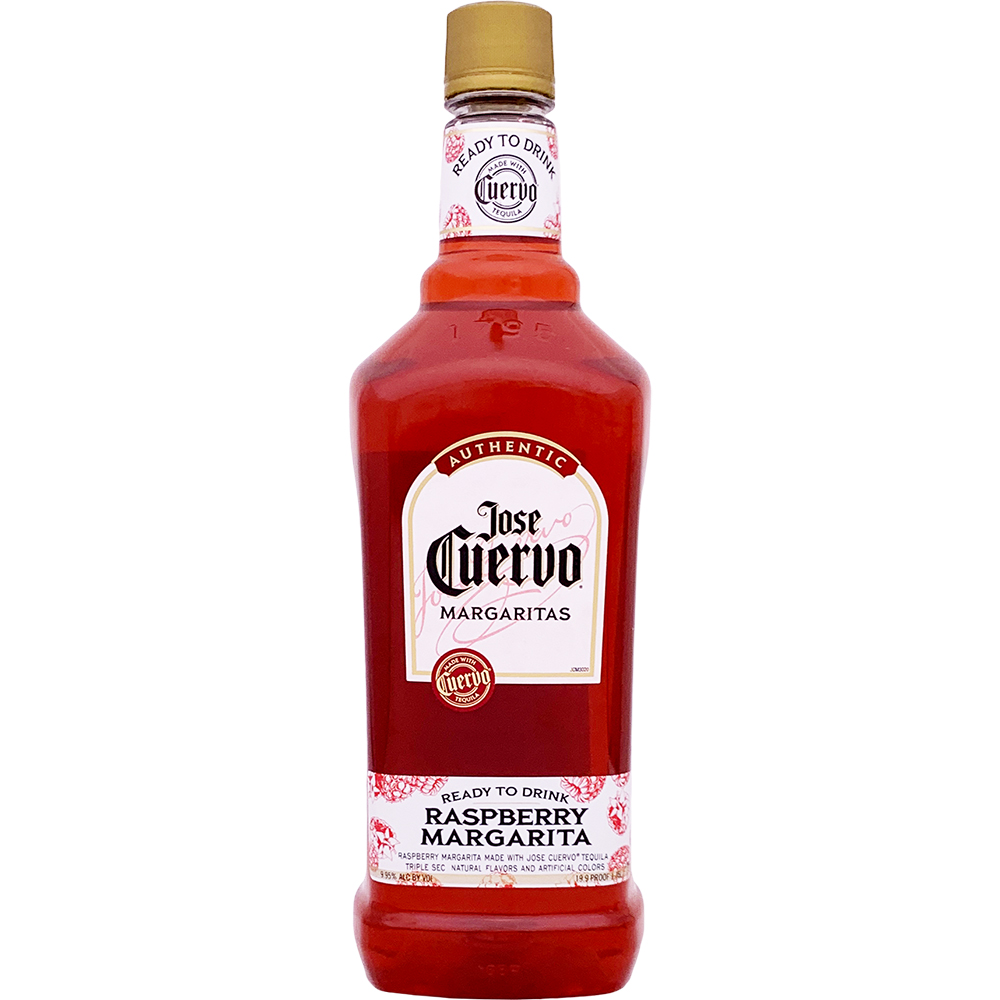 Jose Cuervo Authentic Raspberry Margarita bottle