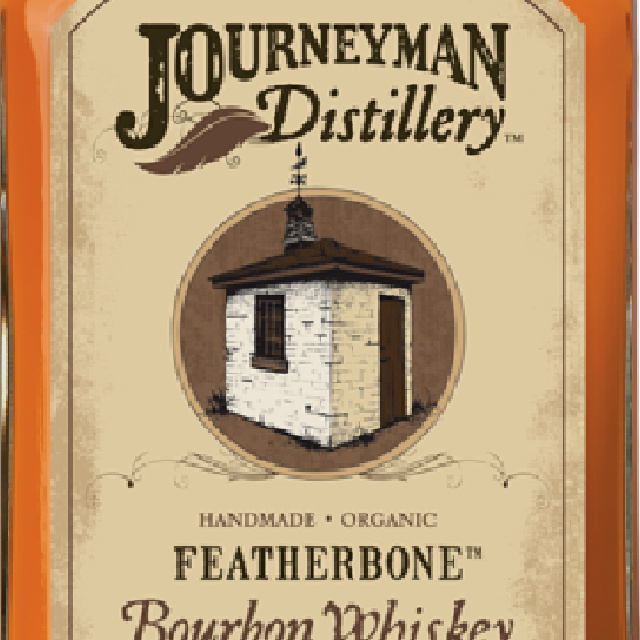 Journeyman Distillery Featherbone Bourbon bottle