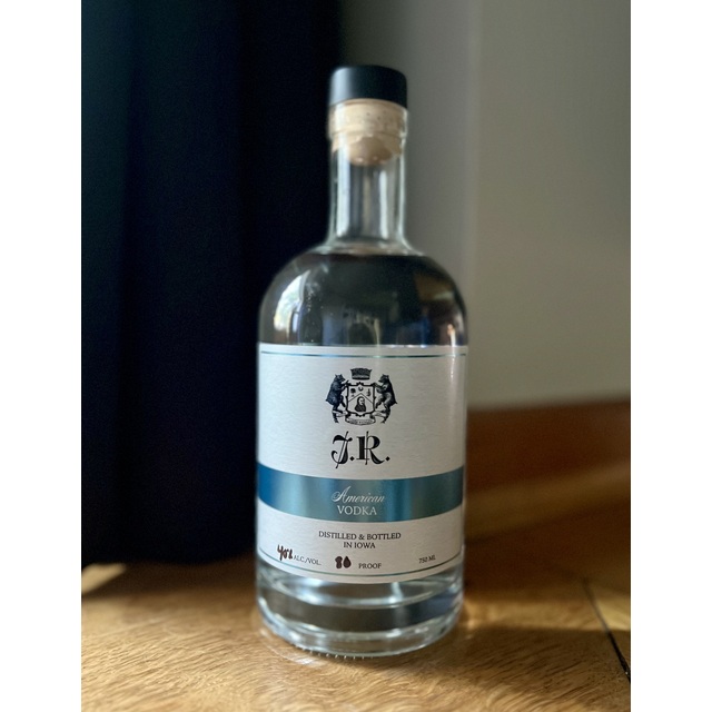 Jr (Judge Richard) Small Batch American Vodka bottle