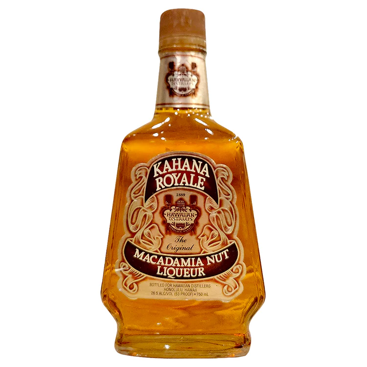 Kahana Royale Macadamia Nut bottle
