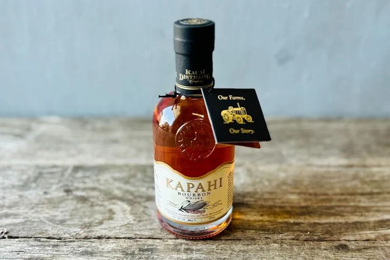 Kapahi Bourbon Whisky bottle