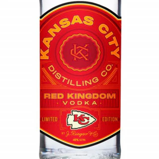 Kcdc Red Kingdom Vodka Disco bottle