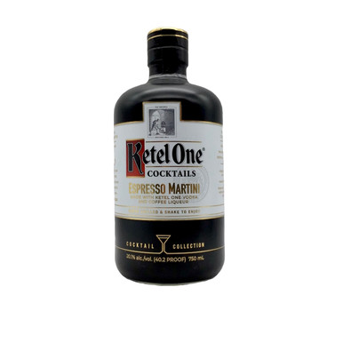 Ketel One Espresso Martini Cocktail bottle