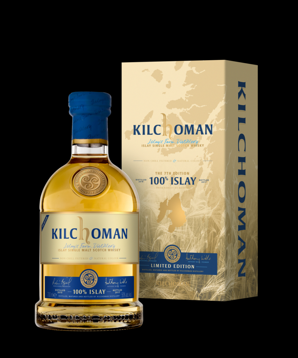 Kilchoman 100% Islay Single Malt bottle