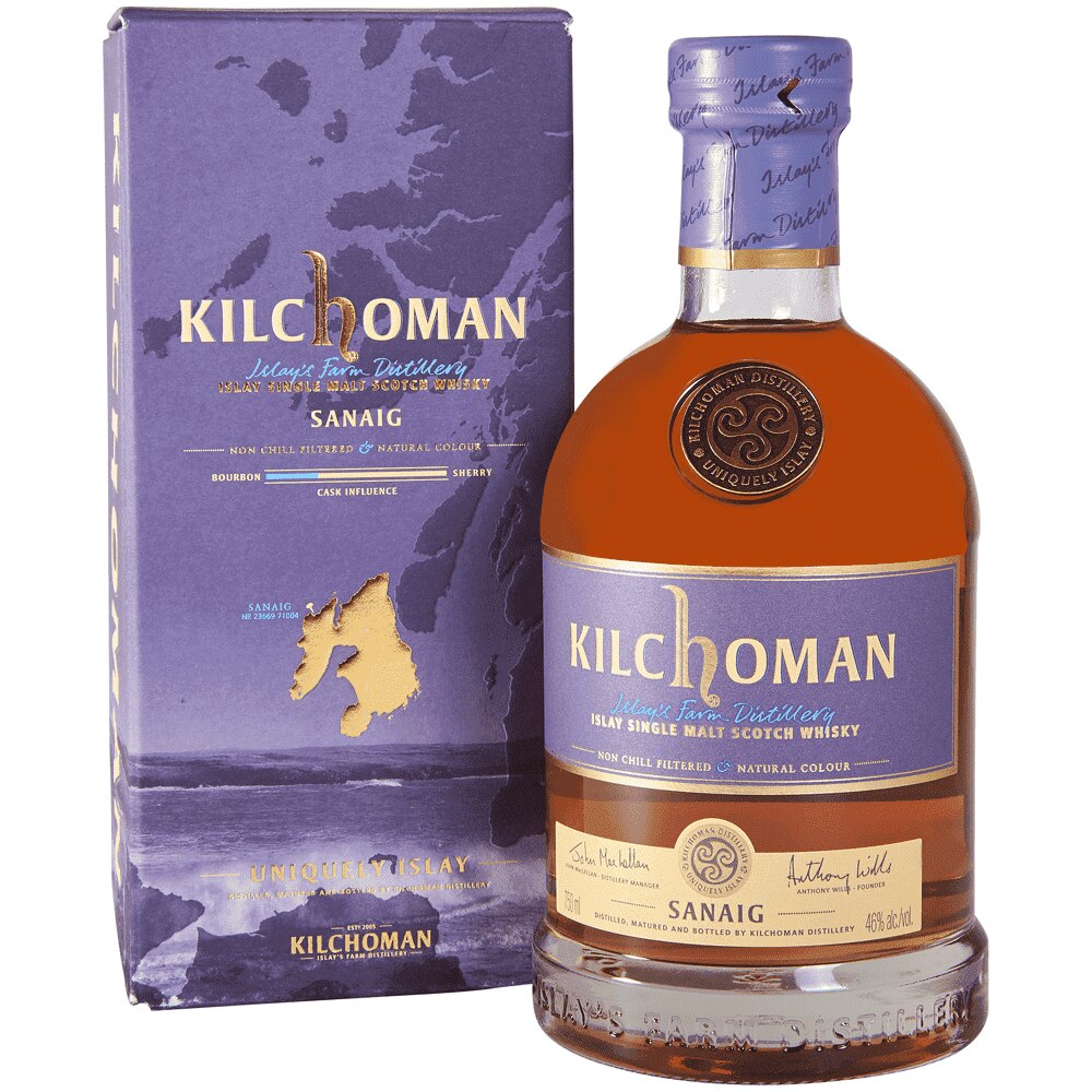 Kilchoman Sanaig - Use Code 995274 bottle