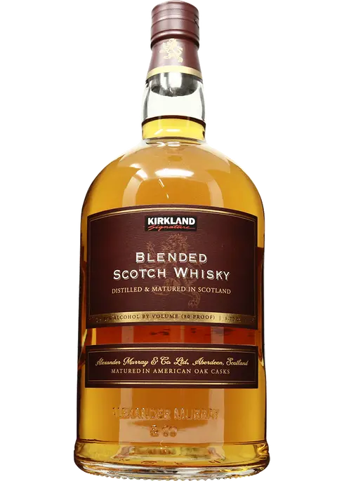 Kirkland Signature Blended Scotch 3Yr bottle