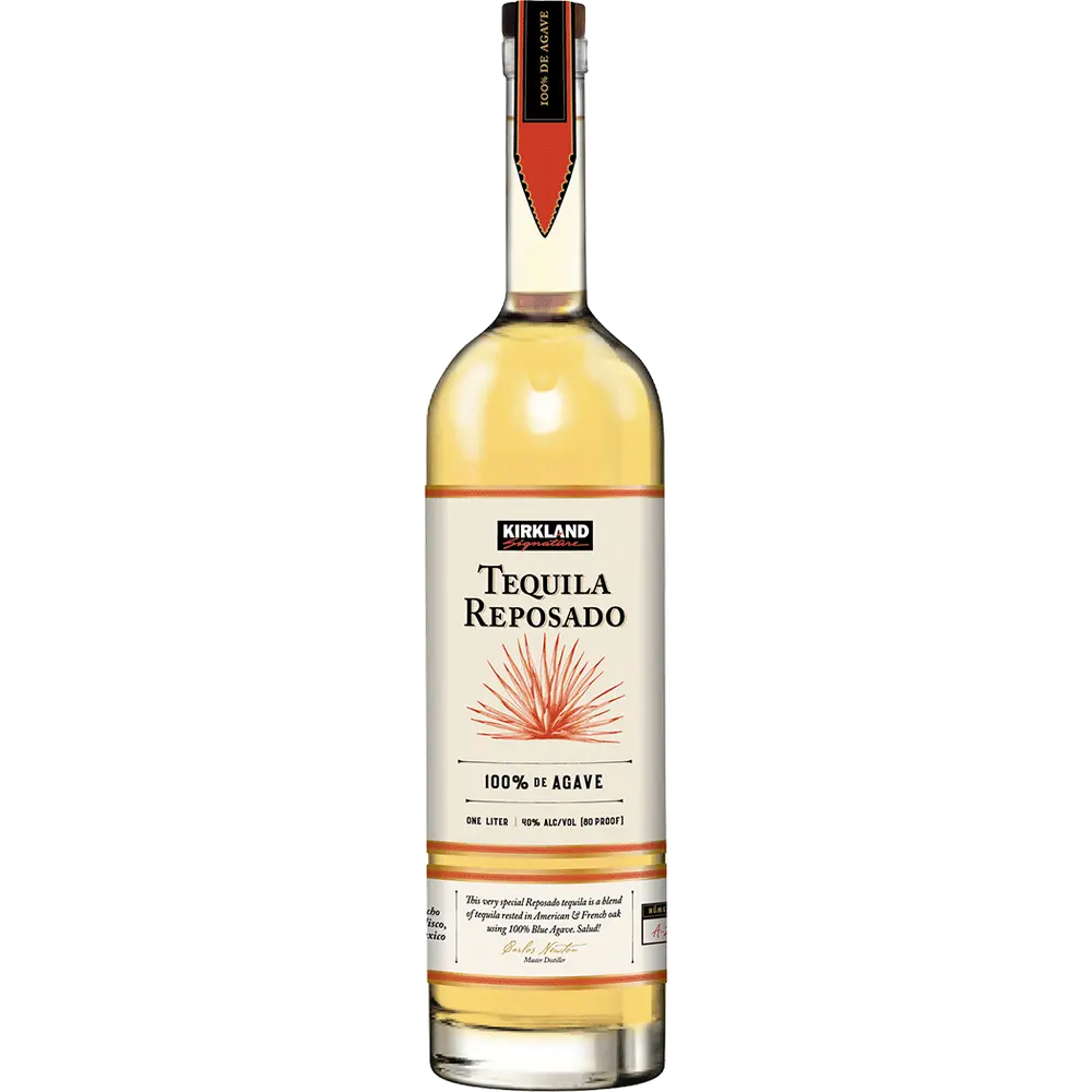 Kirkland Signature Reposado Tequila bottle