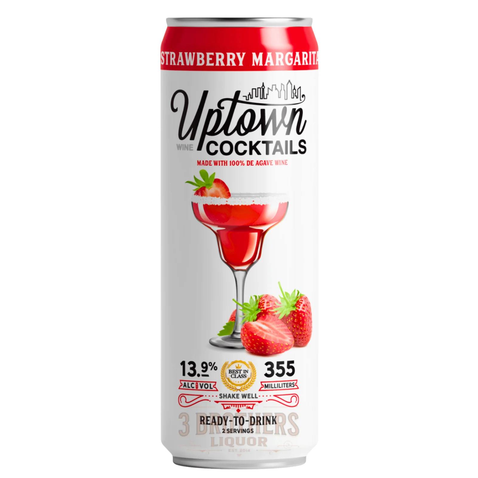 Kirkland Signature Strawberry Rtd Margarita Disco bottle