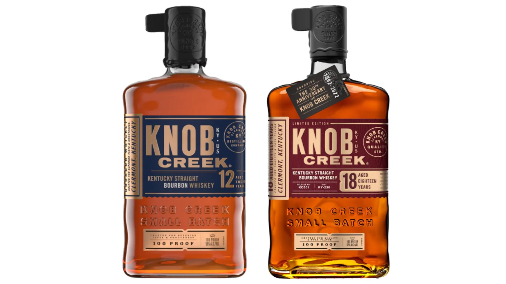 Knob Creek 12Yr bottle