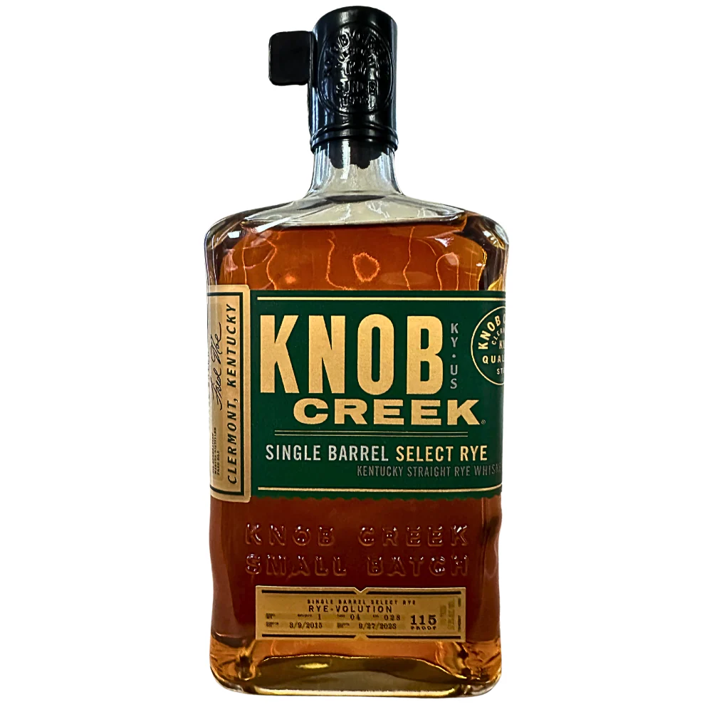 Knob Creek Rye Single Barrel Select bottle