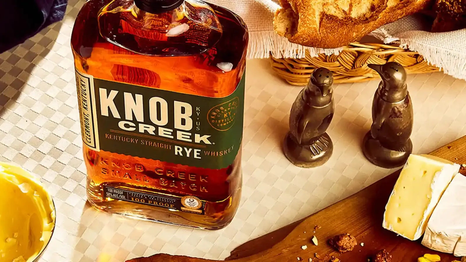 Knob Creek Rye bottle