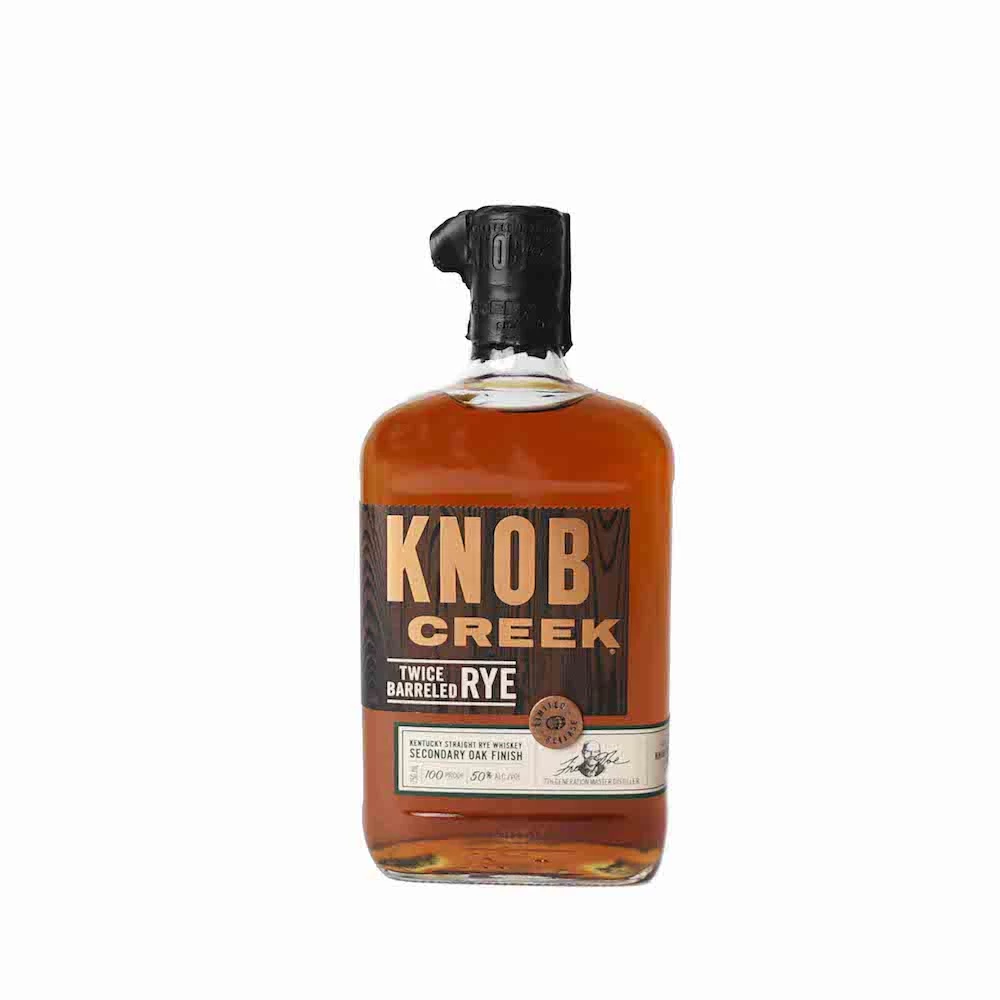 Knob Creek Twice Barreled Rye Disco bottle