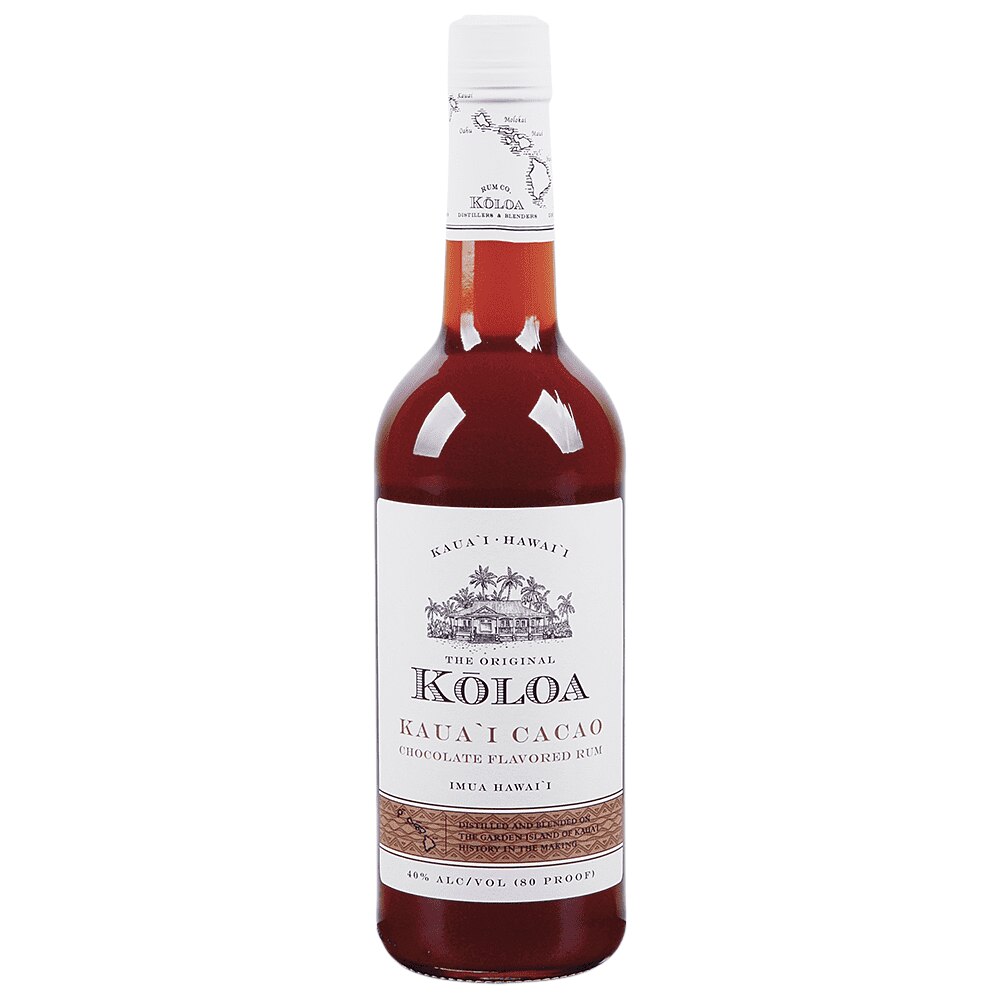 Koloa Kauai Cacao Rum bottle