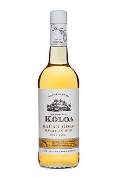 Koloa Kauai Gold Hawaiian Rum - Use Code 946407 bottle