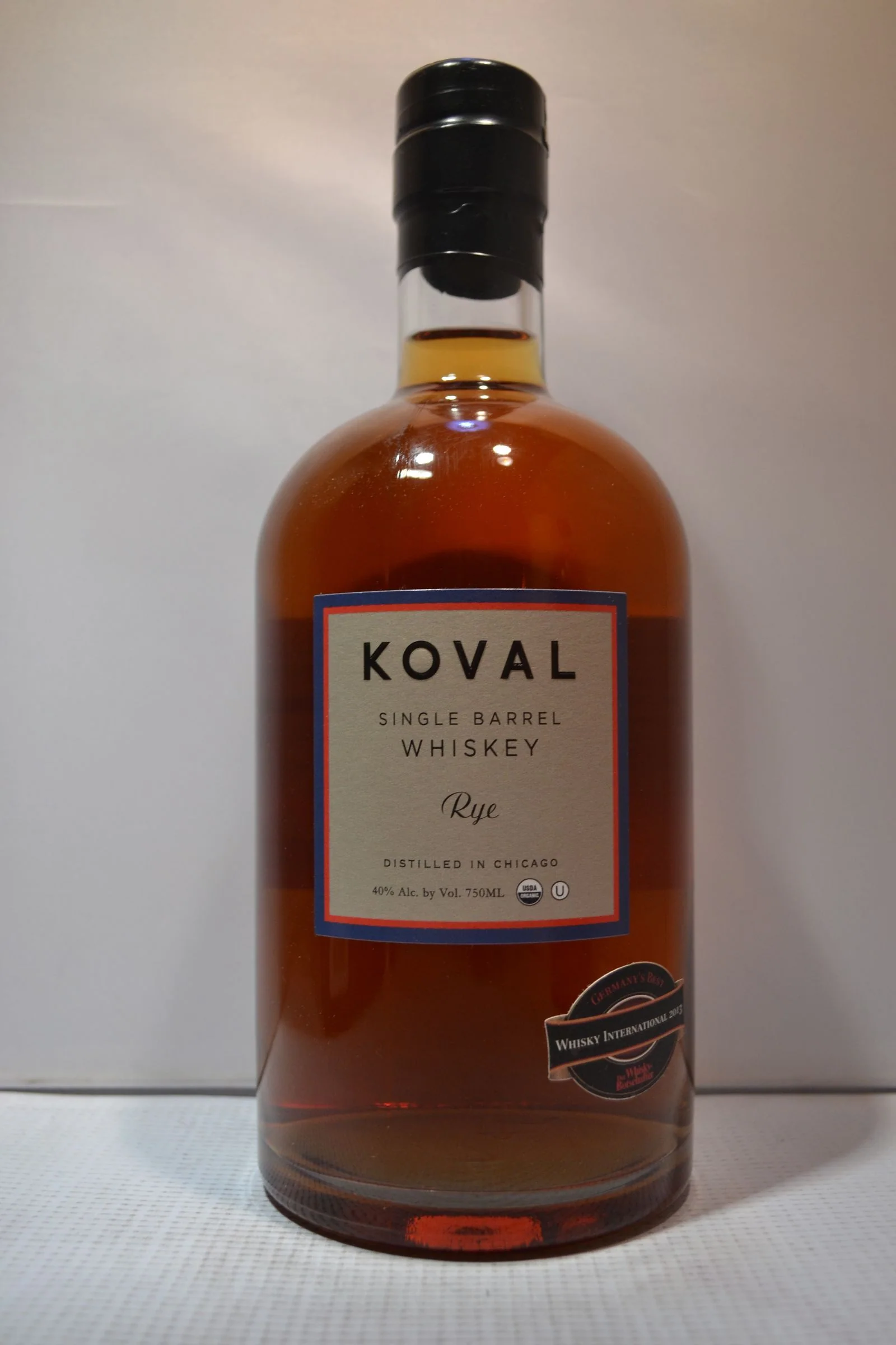 Koval Rye bottle