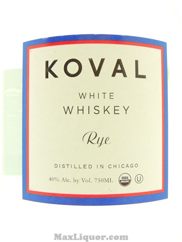 Koval White Rye bottle