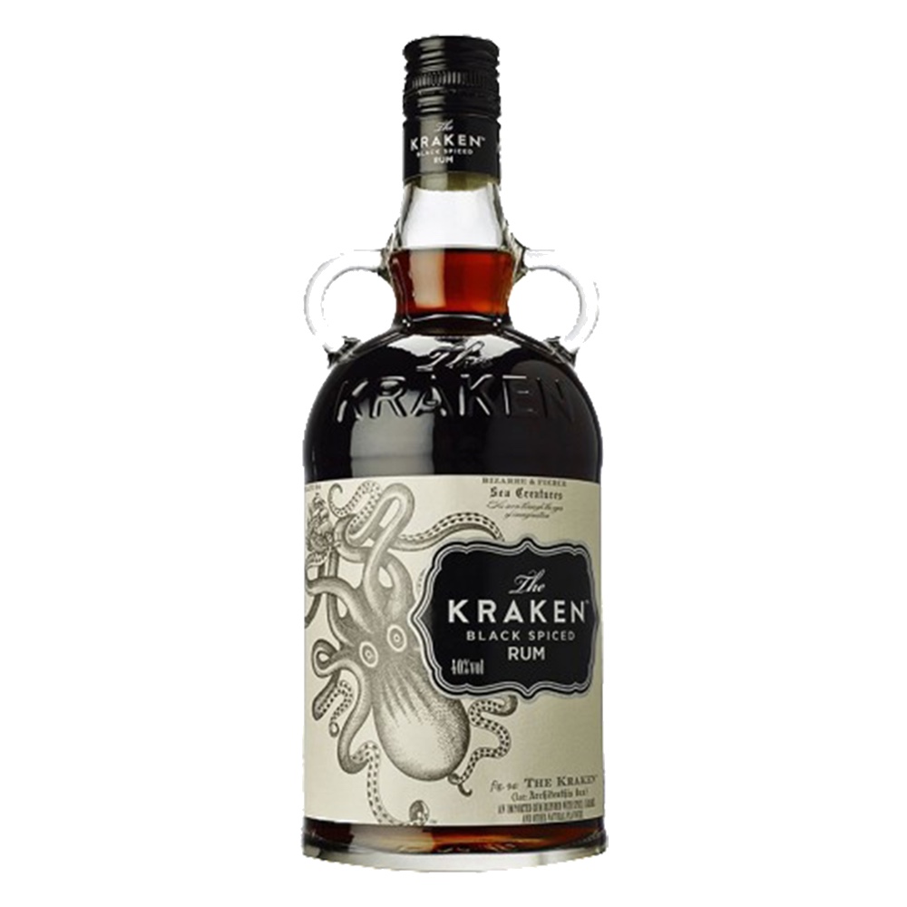 Kraken Black Spiced Rum bottle