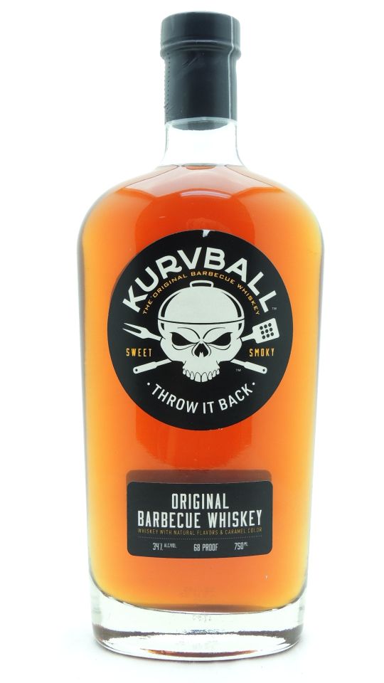 Kurvball Whiskey Mini bottle
