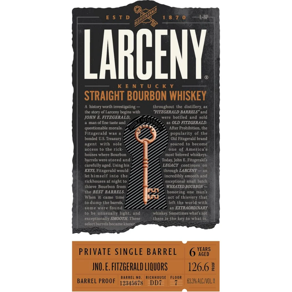 Larceny Barrel Proof Private Barrel Buy The Barrel bottle