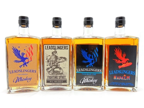 Leadslingers Bourbon bottle